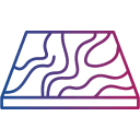 Mimari yüzeyler için mermer dokulu ikonu