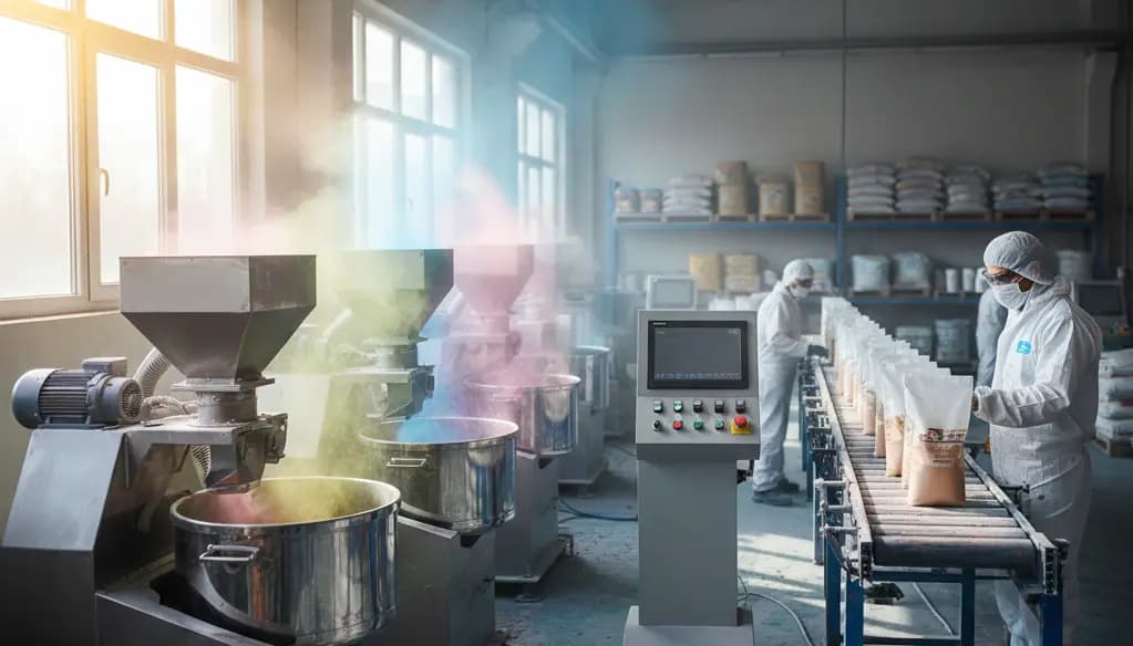 Toz boya uygulama görseli